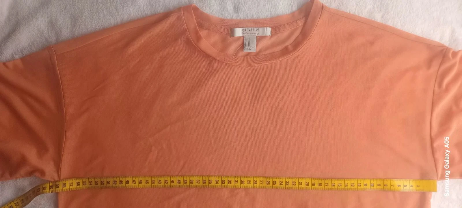 Top Mesh laranja Forever 21-Novo, costura leve & Feito no Vietnã – photo 6